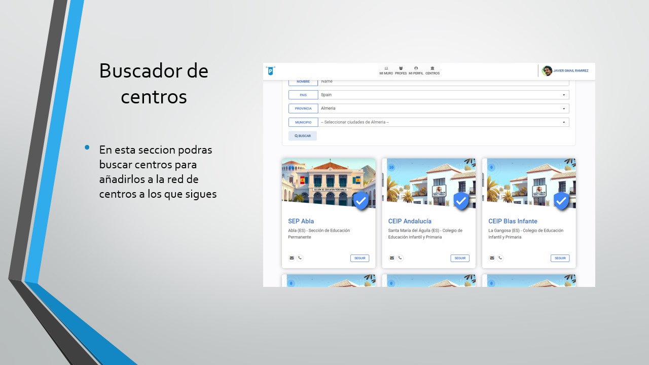 Buscador de centros